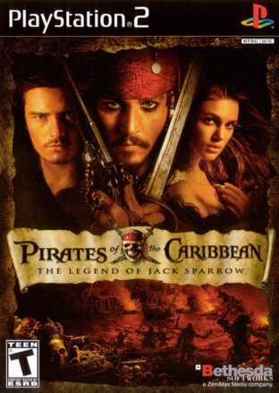 PS2 Pirates Of The Caribbean The Legend Of Jack Sparrow