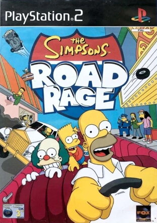 PS2 The Simpsons Road Rage