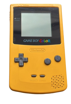 Gameboy Color Yellow