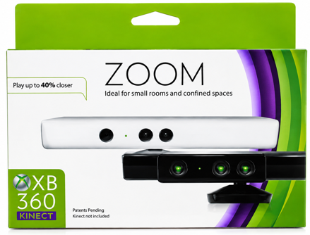 XBOX 360 Kinect Zoom Lens Kit 