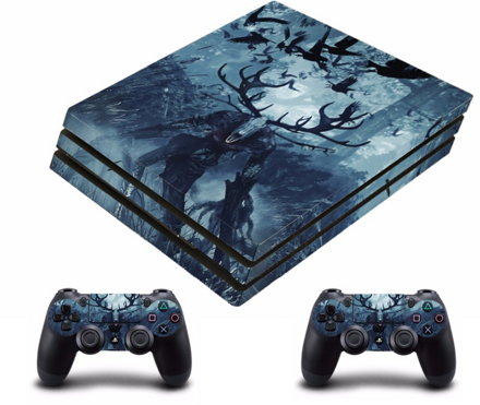 PS4 PRO polep WITCHER