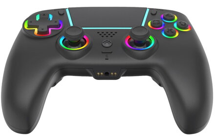 PS4 bezdrátový ovladač Elite černý s RGB podsvícením
