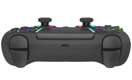 PS4 bezdrátový ovladač Elite černý s RGB podsvícením