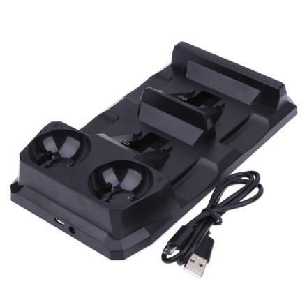 PS4 nabíjecí stanice pro 4 ovladače