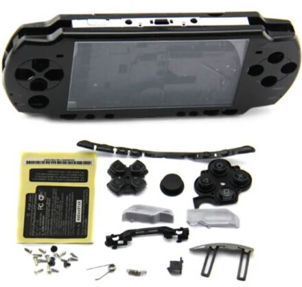 PSP 2000 Full kryt černý HQ