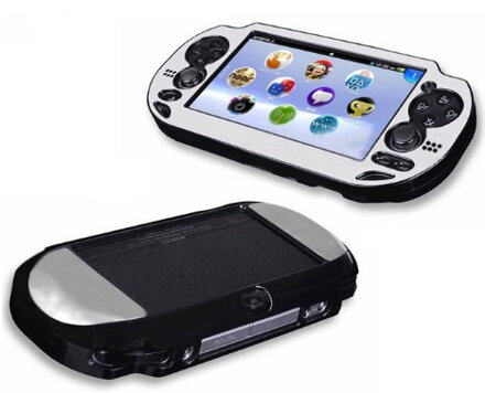 PS VITA 1000 kryt hliníkový stříbrný