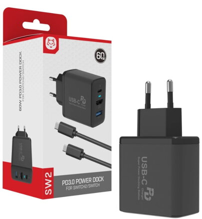 Nintendo switch 2 USB 3.0 Fast Charging nabíječka+ 4K 60Hz HDMI