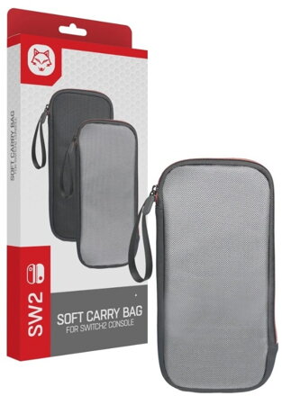 Nintendo switch 2 pouzdro měkčené šedé