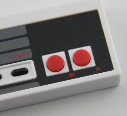 USB NES PC Ovladač - bílý
