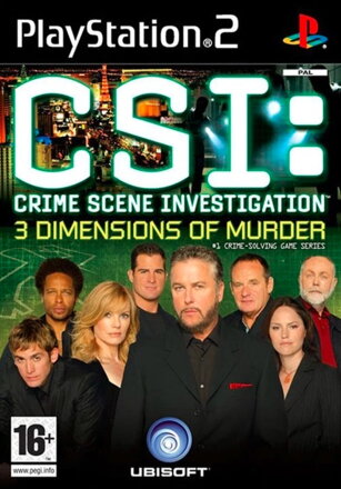 CSI: Crime Scene Investigation: 3 Dimensions of Murder PS2