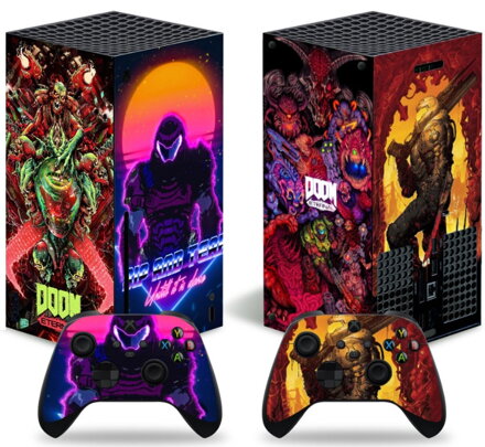 Xbox series X polep Doom