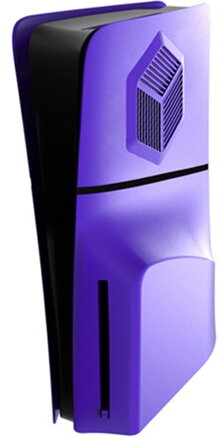 PS5 Slim Disk kryt konzole Fialový