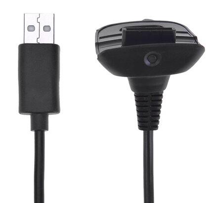 XBOX 360 nabíjecí kabel černý