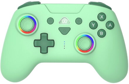 Nintendo Switch bezdrátový ovladač zelený RGB