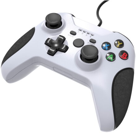 USB kabelový ovladač pro PC bílý XBOX design