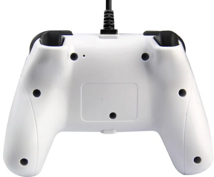 PS4 kabelový ovladač bílý