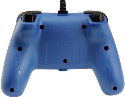 PS4 kabelový ovladač modrý