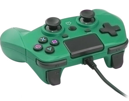 PS4 kabelový ovladač zelený