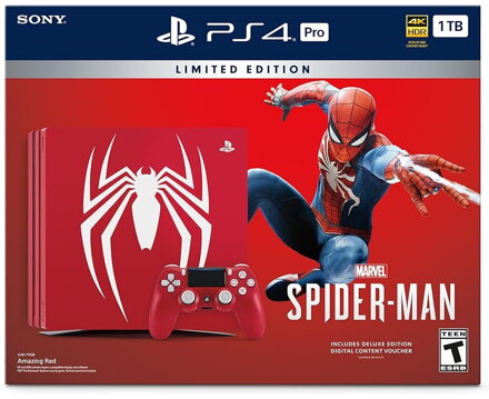 Sony PlayStation 4 pro 1TB SPIDER-MAN Limited Edition