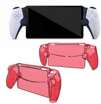 PS5 Portal polykarbonátový kryt červený