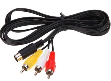 Sega Genesis 1/2 AV kabel 9pin