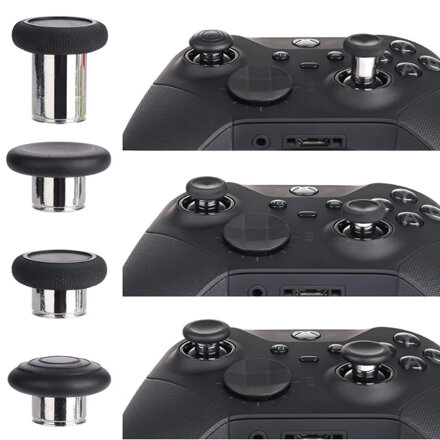 Sada 6-ti magnetických kloboučků XBOX Elite 2 ovladače 