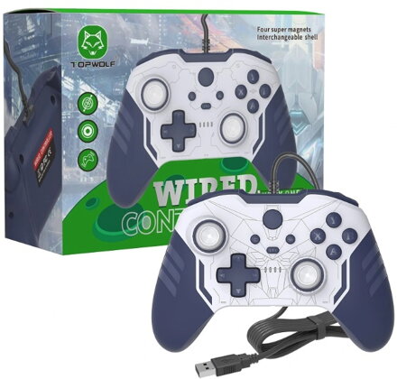 Kabelový ovladač ROBOTRON pro xbox Series X/S