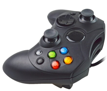XBOX Original ovladač modrý transparent