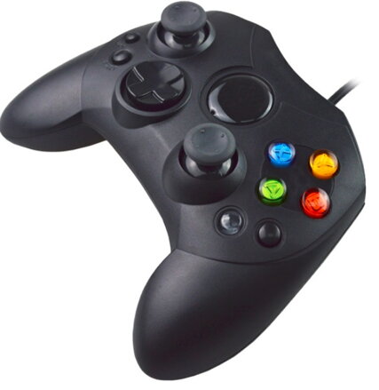 XBOX Original ovladač modrý transparent