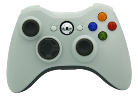 Bezdrátový ovladač XBOX 360 / PC 2,4 GHz bílý