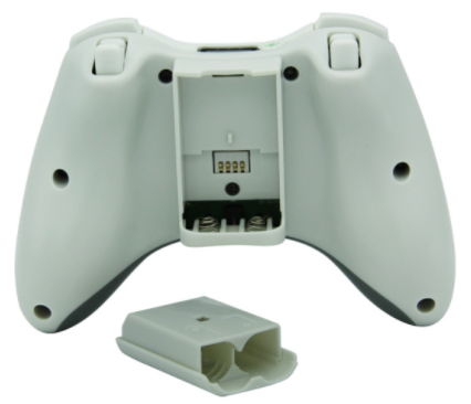 Bezdrátový ovladač XBOX 360 / PC 2,4 GHz bílý
