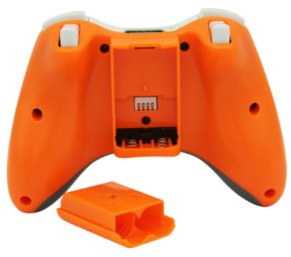 Bezdrátový ovladač XBOX 360 / PC 2,4 GHz oranžový