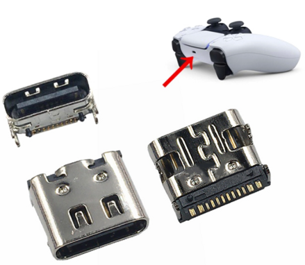 USB-C náhradní nabíjecí port ovladače PS5