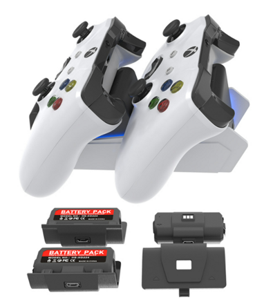 Nabíjecí stanice pro ovladače Xbox One/S/Elite/SS/SX