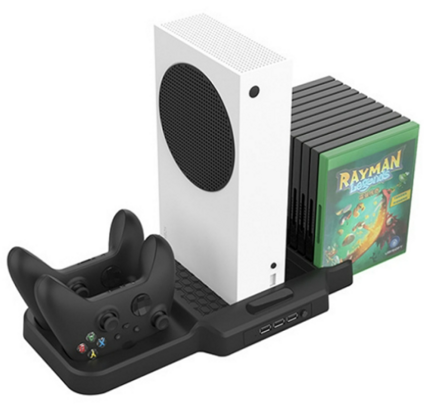 Multifunkční stojan pro konzoli Xbox series X/S