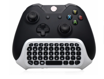 XBOX ONE 2.4 GHZ Bezdrátová klávesnice pro ovladač 