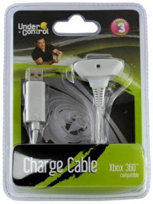 XBOX 360 Charge Cable bílý