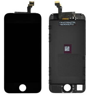 iPhone 6 PremiumClass LCD displej s rámem a dotykem, černý