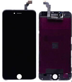 iPhone 6S Plus LCD displej s rámem a dotykem, černý