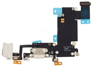 iPhone 6S Plus nabíjecí konektor se sluchátkovým jackem a flexem, bílý