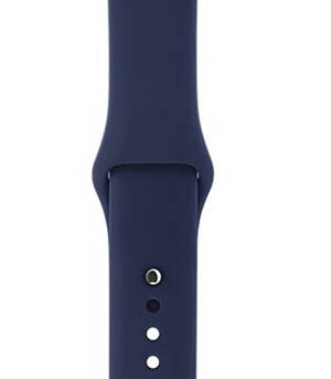 Tmavě modrý silikonový řemínek pro iWatch 38mm
