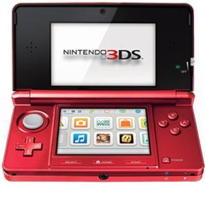 Nintendo 3DS Flame Red
