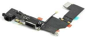 iPhone 5S Lightning port se sluchátkovým jackem a mikrofonem černý