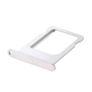 iPhone 5S/SE držák nano Sim karty, stříbrný