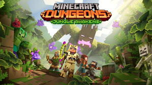 Plakát Minecraft Dungeons Jungle HQ lesk