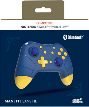 Nintendo Switch bezdrátový ovladač modrý ZELDA