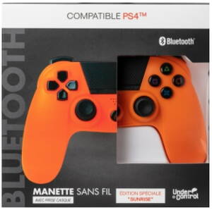 PS4 Bezdrátový ovladač - oranžový