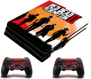 PS4 Pro polep Red Dead Redemption 2 V3