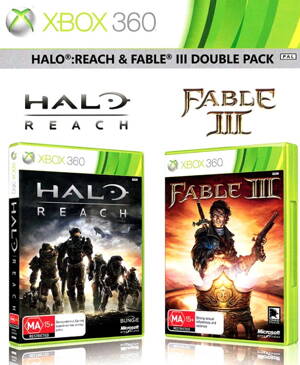 Xbox 360 Halo Reach + Fable III (Double Pack)