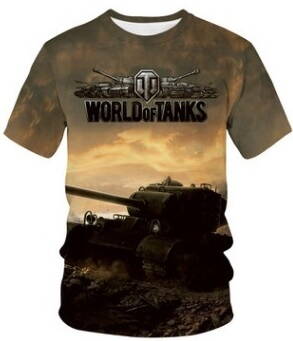 World of Tanks Pershing M26 tričko